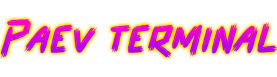 Paev Terminal Logo
